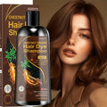 This Is a 3-In-1 Hair Dye Shampoo Made from Natural Plant, Providing Deep Moisture And Protection for Your Hair. The Plant-Based Dye Is Gentle And Non-Irritating, Offers Long-Lasting Color, And Effectively Covers Gray Hair