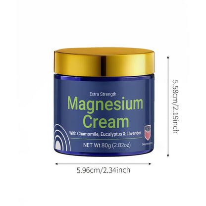 Magnesium Body Lotion Advanced Moisturizing Cream Deep Hydration Fast Absorbing Skin Friendly Formula for Dry Skin Office Workers Athletes Elderly Daily Body Skin Care 2pcs