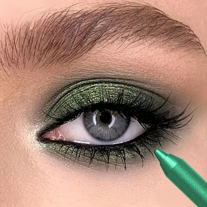 12pcs Eyeliners Set, 12 Colors Durable Eyeliners And Eyeshadows, 2 in 1 Cosmetic Eyeliners And Eyeshadows, Matte Eyeshadow Pencils, Great Any Look And Everyday Use, Long Lasting And Easy to Apply, Great Giving