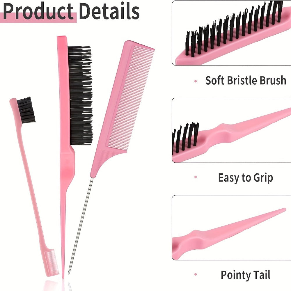 Iron Wrist Bracelet for Curling Hair, Silicone Patting Hair Styling Separator, Crocodile Clip for Hair Salon, Hair Clip for Perming and Dyeing, Bangs Positioning Clip