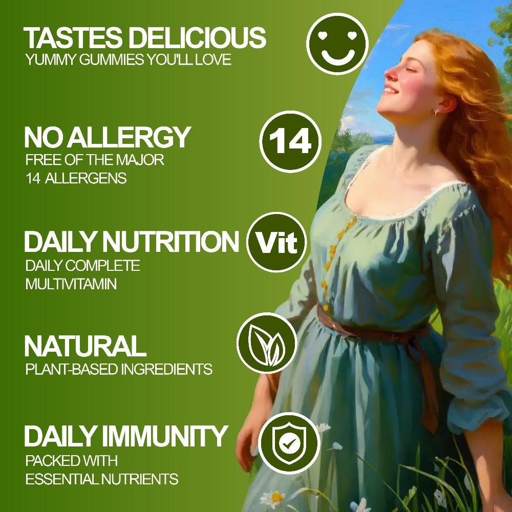 Stamen Flower Root Lung Health Soft Candy for Respiratory Wellness, Clear Breathing & Mucus Balance, Seasonal Care, Immune and Digestive Support. Suitable for Smokers, Dusty Environments, Four Seasons Change. Apple Flavor, 60 Capsules, 30-Day Supply