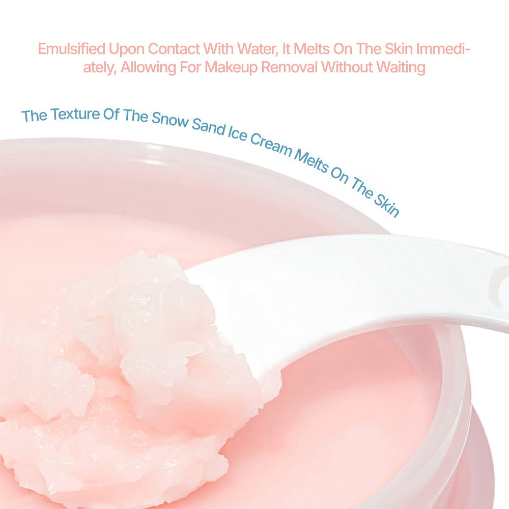 Cleansing Balm Makeup Remover — Gentle Hydrating Fast-Melt Formula, No Residue, Cold-Brewed Peach & Coconut Variants, Spa-Like Skin Cleansing for Sensitive & Neutral Skin, Pastel Blue & Pink