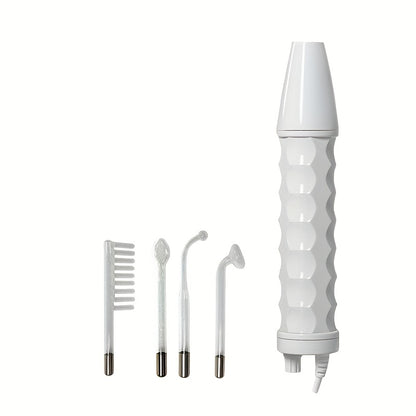 4-in-1 Facial Skin Care Stick Vibration Massager Portable Beauty Wand Multi-Function Face Massage Tool Skincare Set for Home Family Use