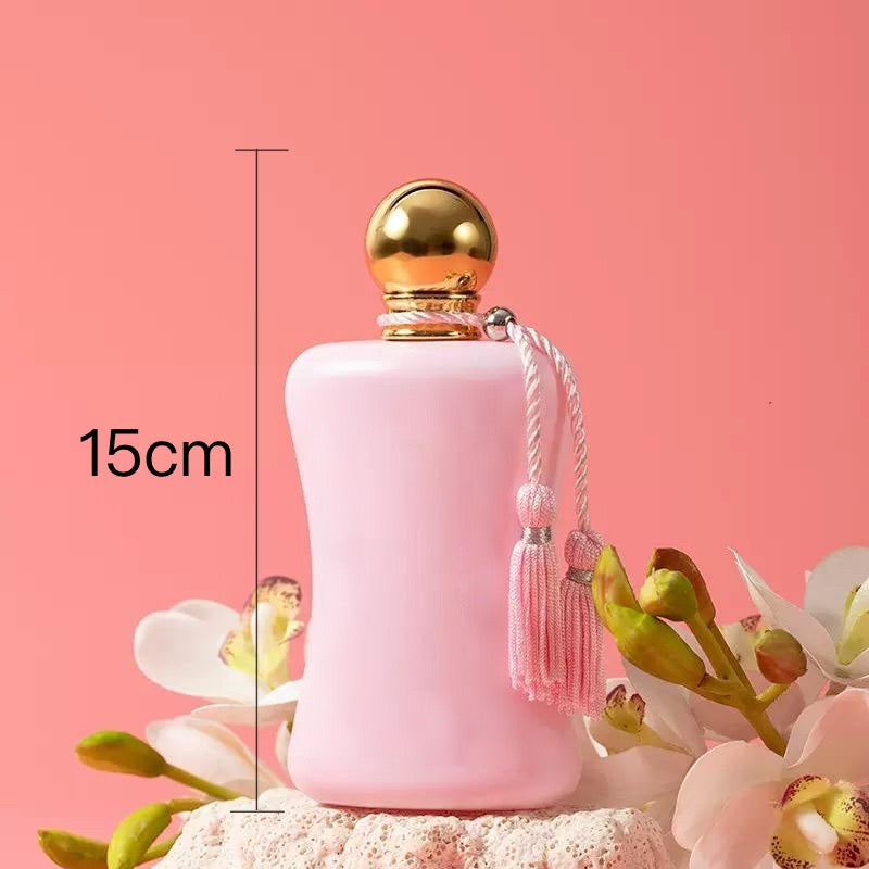 Women's Perfume- Turkish Rose and Lychee Floral Fragrance, 75ml/2.5oz Long-lasting Luxurious Scent, BPA-Free Formula, Exquisite Design, High-Quality Fragrance, Exclusive Scent, Exclusive for Elegant Women