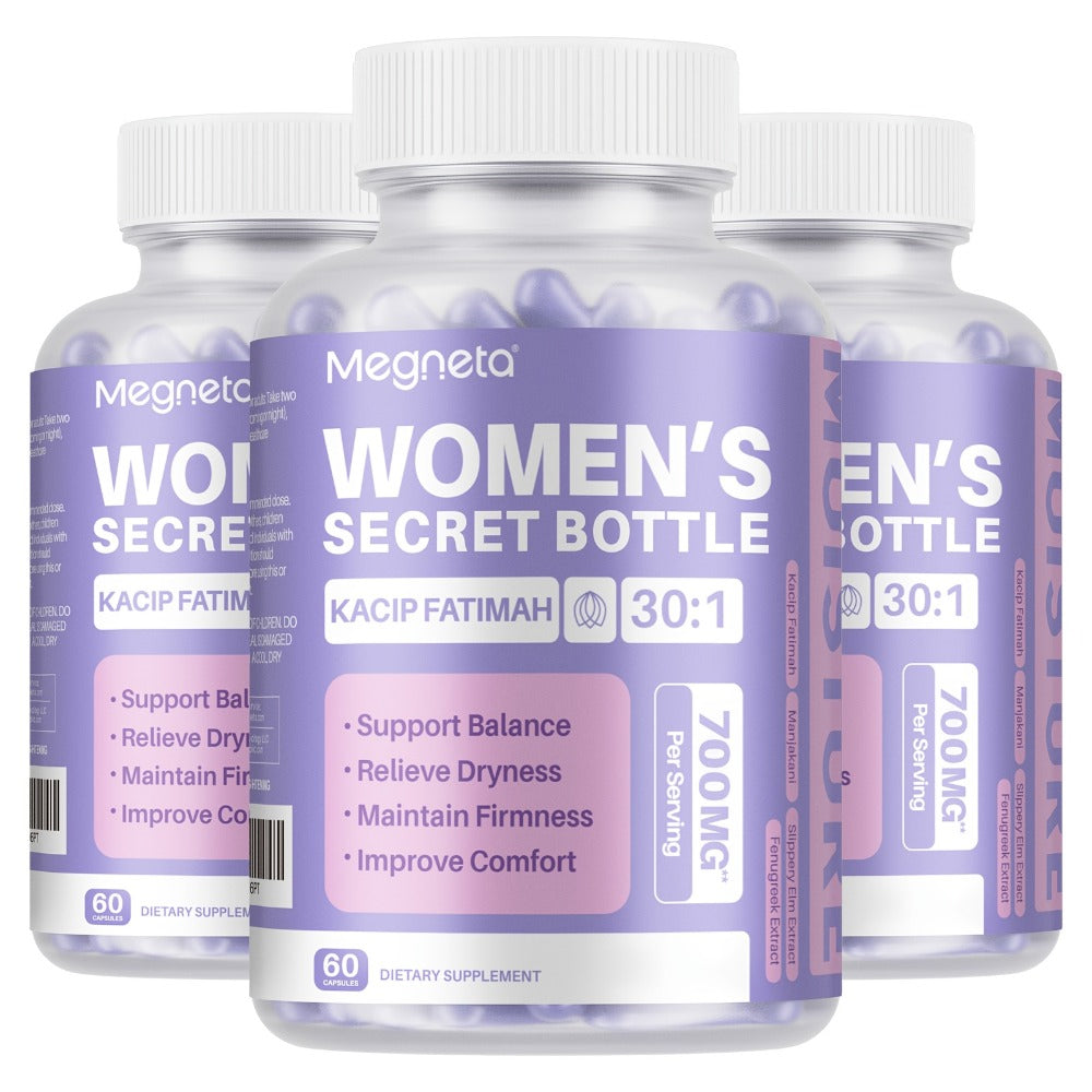 [Surprise! Ships in Valentine'S Day Packaging!!] Natural Hydration, Comfort, Elasticity And Balance with Kacip Fatimah, Fenugreek, Slippery Elm Bark, Manjakani, And Maca Root, 30 Servings