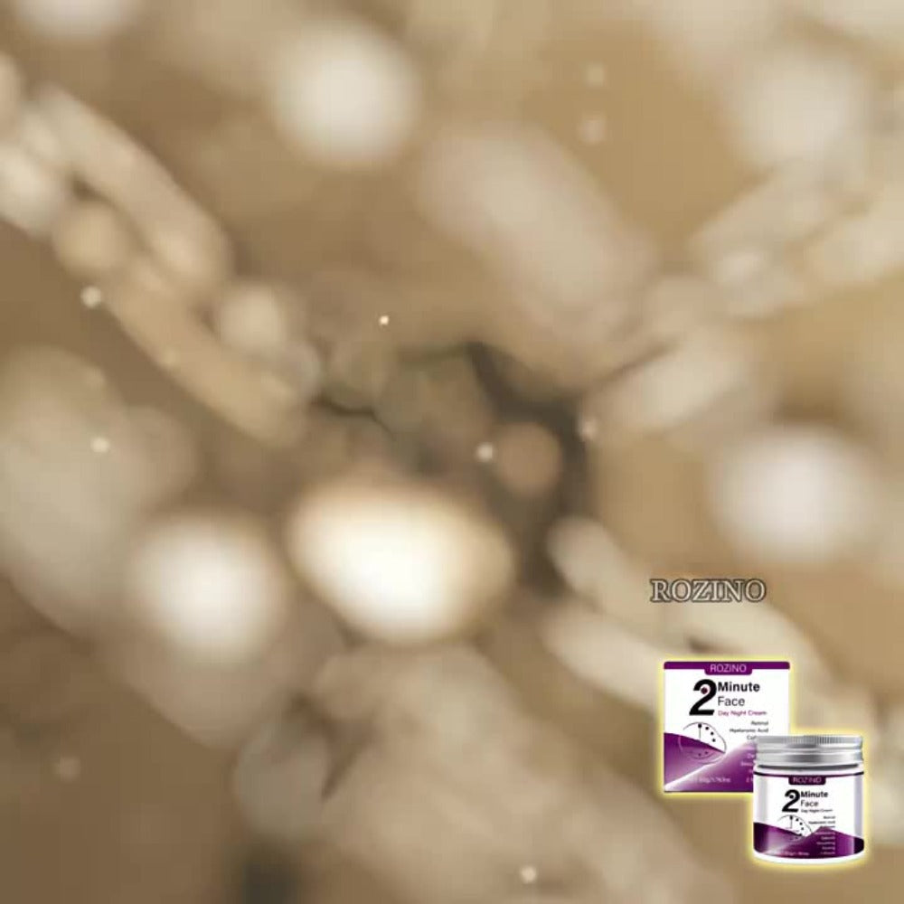 2-Minute Face Lift Day and Night Cream - Protein Lift and Firming Face Cream with Retinol, Protein, Turmeric, Hyaluronic Acid and Vitamins C and E - Moisturizing and Smooth, Suitable for All Skin Types - Alcohol Free