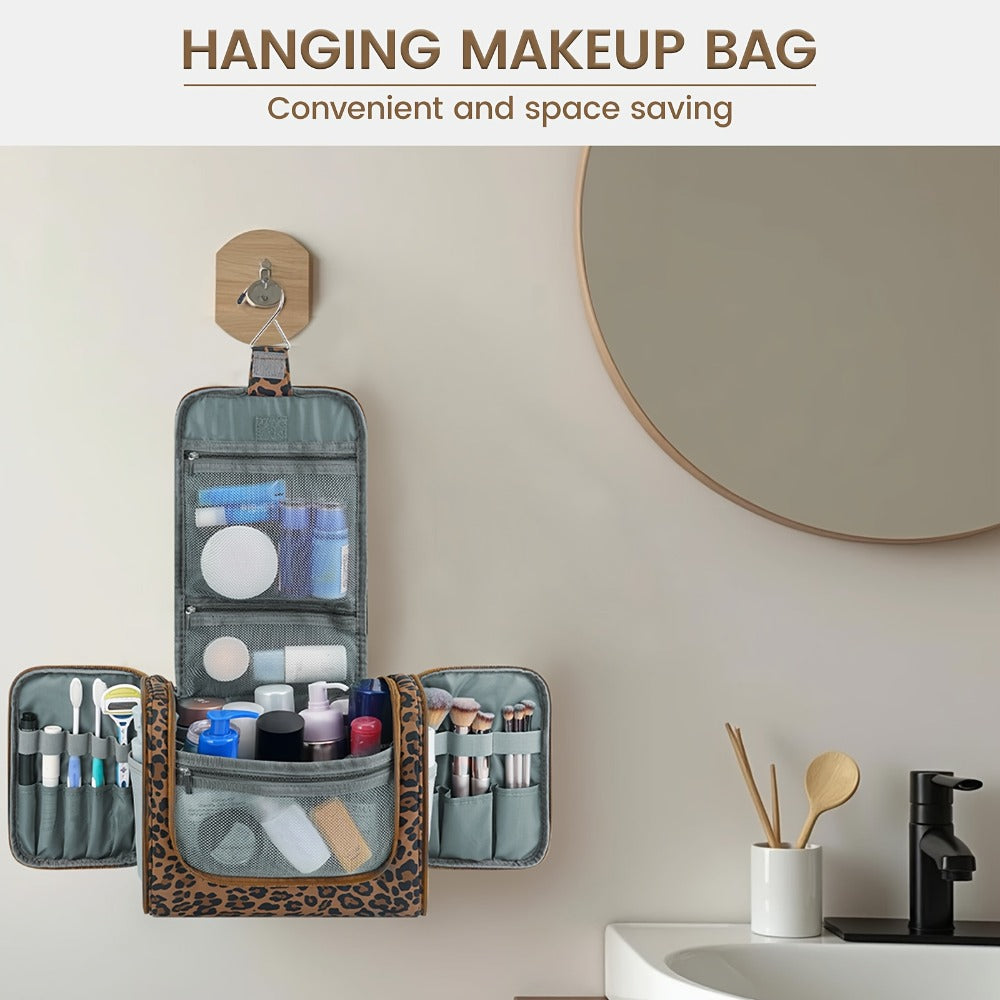 Hanging Toiletry Bag Shower Bag With Hook Multifunctional Pocket Travel Cosmetic Makeup Organizer With Handle Bathroom Bag For Women And Men Toiletries Bag For Travel
