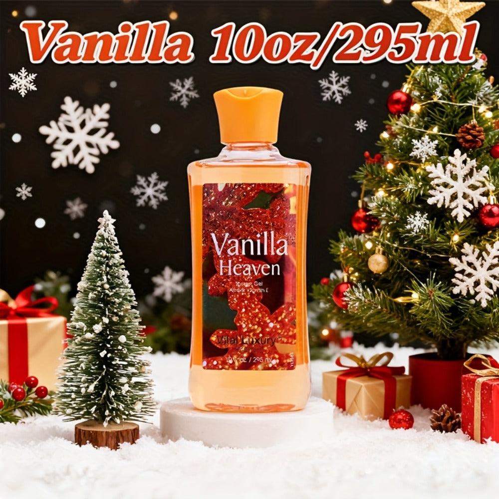Vanilla Series Bath Lotion Nourishes The Skin And Leaves A Lasting Fragrance In A 3-ounce/10 Ounce Set - Suitable for Both Home And Travel As A Couple Skincare Set - A Perfect Gift for Birthdays And Holidays, A Must-have for Travel
