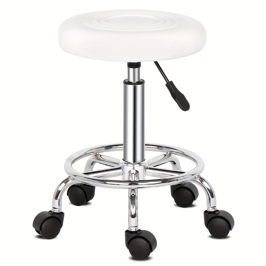 Round Stool with Lines Rotation Bar Stool