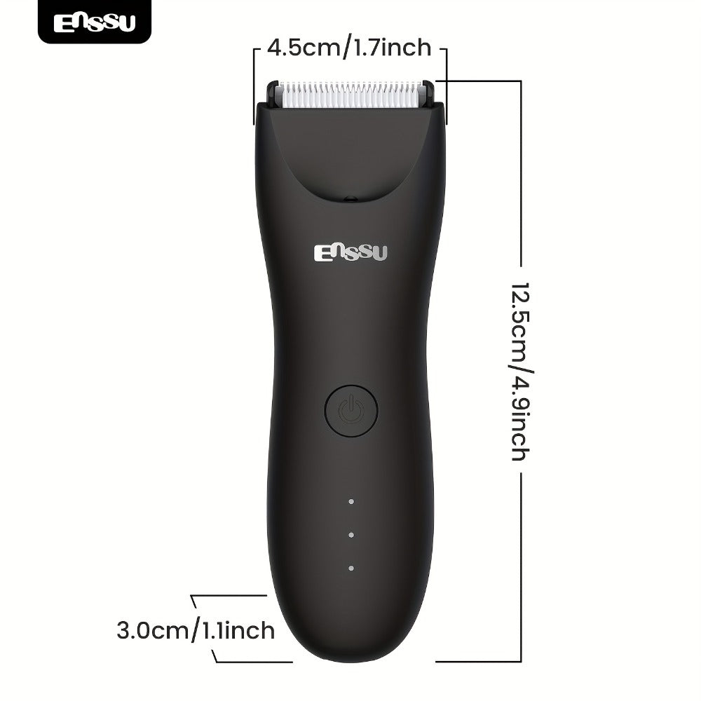 Professional Body Hair Trimmer, Men's Groin And Body Hair Trimmer, Electric Ball Shaver, Replaceable Ceramic Blade Beautician, Replacement Blade.Beauty Clipper for Men, Bikini Trimmer for Women, The Best Gift for Loved Ones
