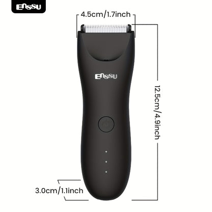 Body Hair Trimmer for Men & Women - Electric Groin Ball Shaver Bikini Trimmer Replaceable Ceramic Blade Professional Body Groomer Clipper