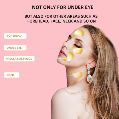 Caffeine Eye Mask 25 Pcs - Under Eye Patches with Collagen Hyaluronic Acid & Glycerin for Dark Circles Puffiness & Moisturizing - Korean Skincare Eye Pads for Women Men All Skin Types