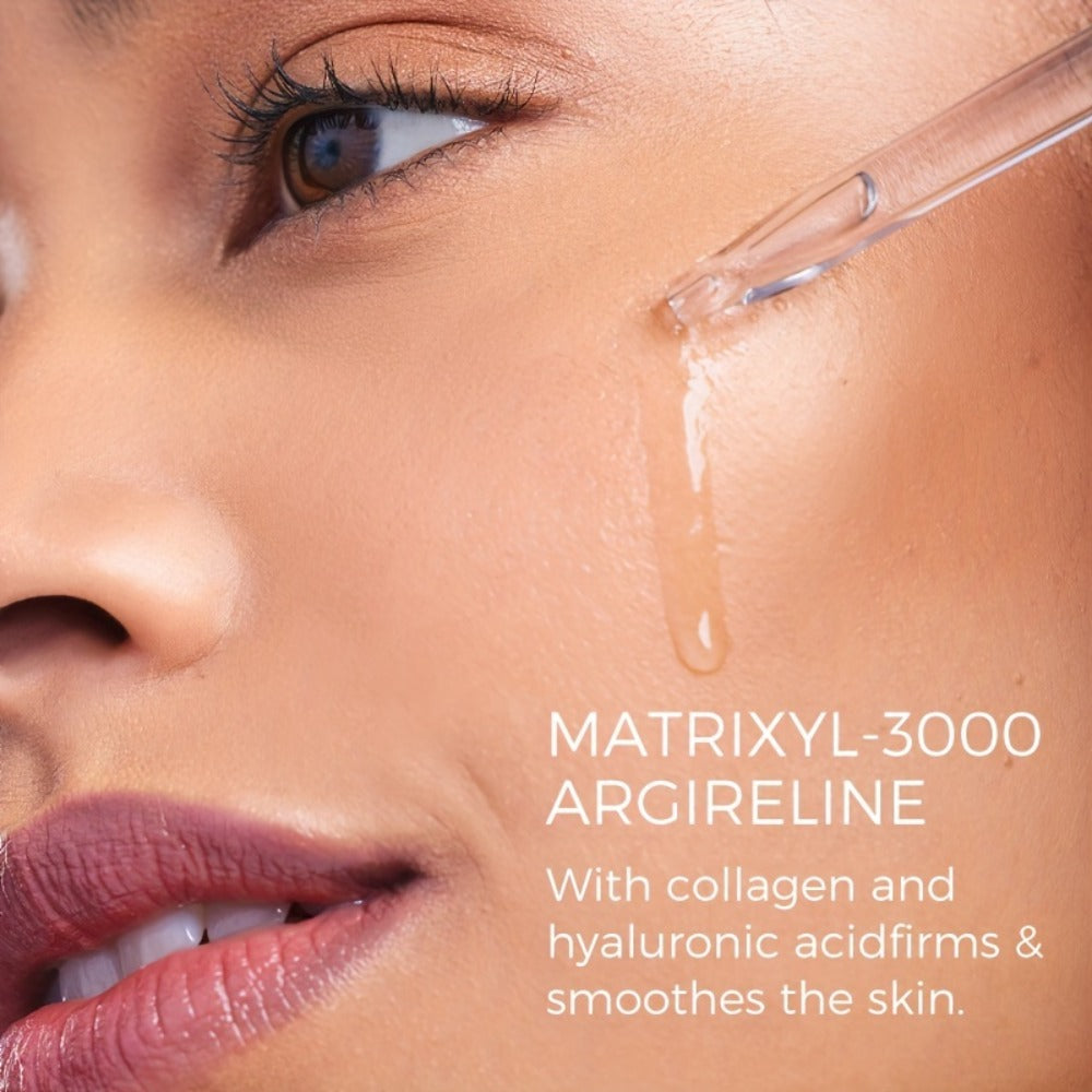 SUSUMEE Matrixyl 3000 + Argireline Firming Serum, with Collagen, Hyaluronic Acid & Peptides -Firming & Moisturizing, Alcohol-Free, 1.01oz/1fl. Oz