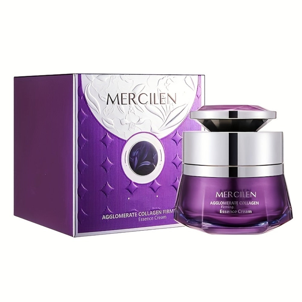 Moisturizing Collagen Essence Cream, Containing Niacinamide, Hyaluronic Acid Collagen, Moisturizing And Moisturizing Skincare, Make Light Beige Younger Looking, Suitable for All Light Beige Types