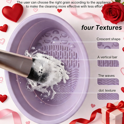 Professional Makeup Brush Set 49Pcs Super Soft Nylon Bristles Concealer Contour Sponge Expandable Box Eyeshadow Powder Highlight Blending Kit Wet Dry Use Black Milky White