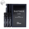 Dior Sauvage Eau Forte Parfum 0.03 Fl.oz / 1 ml Pack of 3