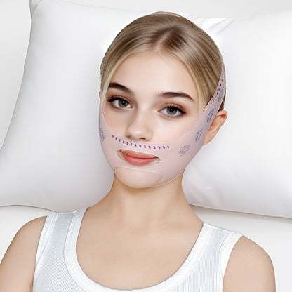 V-Line Face Lift Belt 5-Pack Facial Contouring Lifting Mask Forehead Lift Band Nasolabial Fold Slimming Bandage Day Night Use Unisex