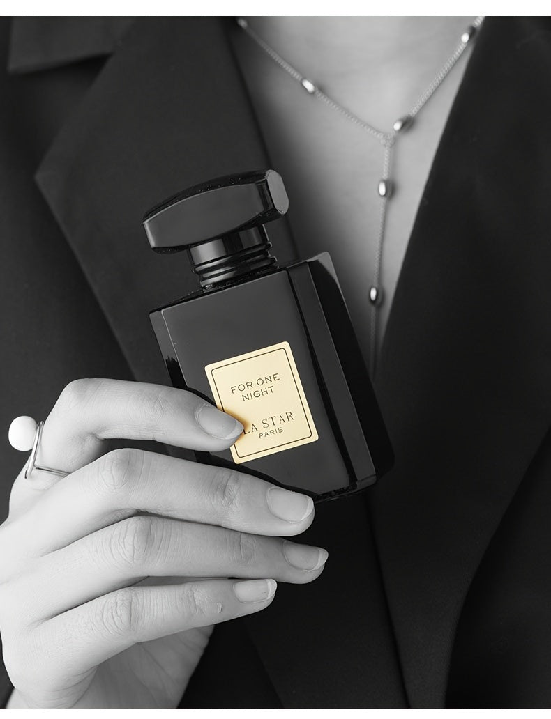 Men's Black Perfume - Unique Fragrance, A Wonderful Blend Of Jasmine, Patchouli, Broad Musk And Cedar. Men's Pheromones. Atmospheric, Attractive to Women, Suitable for Gentlemen, The Top Choice for Dates And Parties.Holiday Gifts
