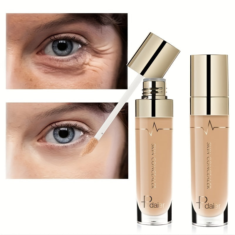2pcs Moisturizing Eye Concealer Cream, Covering Wrinkles, Dark Circles Long-Lasting Waterproof Formula Liquid Concealer Stick Contain Plant Squalane Mother's Day Gifts for Mom Christmas gifts, Christmas presents for Mom/Partner
