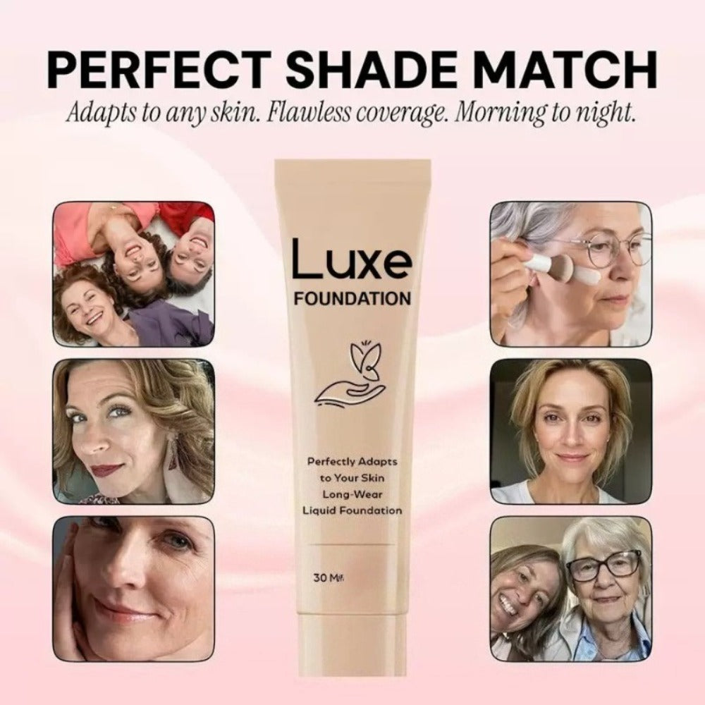 4pcs Luxury Set! Includes: 1 Multifunctional Liquid Foundation, 1 Dedicated Eye Cream Applicator, And 2 Foundation Brushes. Its Supports Layer-By-Layer Concealing to Create a Natural And Radiant Makeup Effect; Blurs Imperfecti