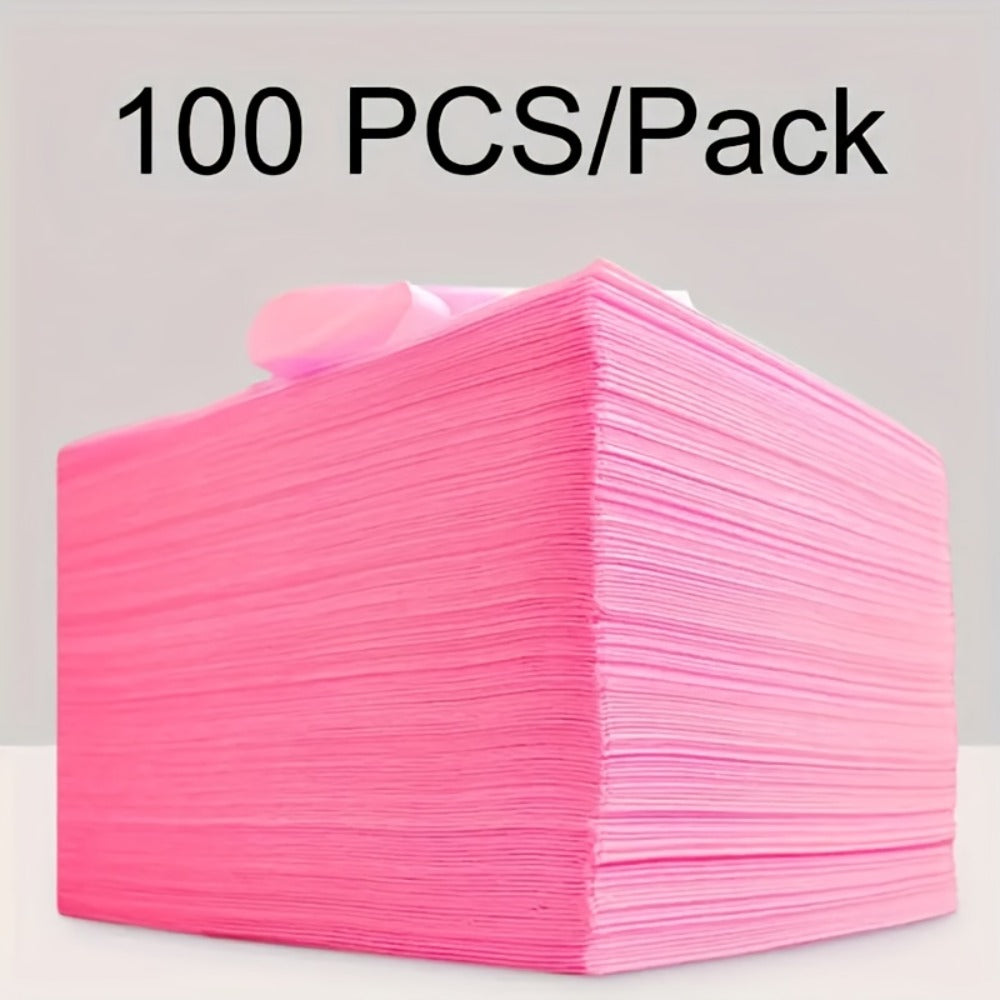 100pcDisposable Spa Bed Sheets - Massage Therapists, Estheticians, Hotel Staff, Tattoo Artists, Campers - Twill, Non-woven, Stain Resistant, All Seasons, Space - Suitable For Massage Therapy, Beauty Salon, Hotels