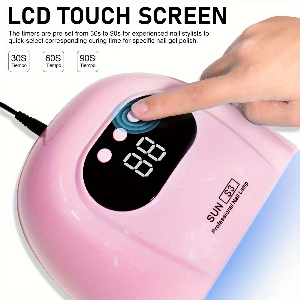 USB Nail Dryer Nail Art Lamp Nail Lamp for Drying Nail Lamp Drying Polish Varnish Professional Gel Polish Drying Lamp for All Gel Nail Polish Manicure Pedicure Salon Tools for Smart Lamp Wholesale Professional Nail Art Drying Lamp