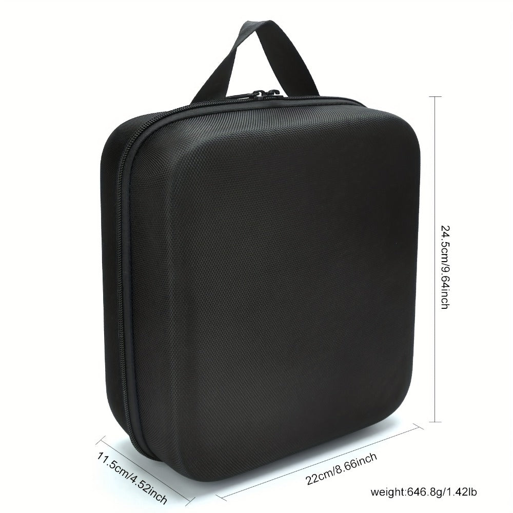 Barbertop Hair Styling Kit: Portable Hard Case for Hair Clippers, Trimmers, and Beauty Tools