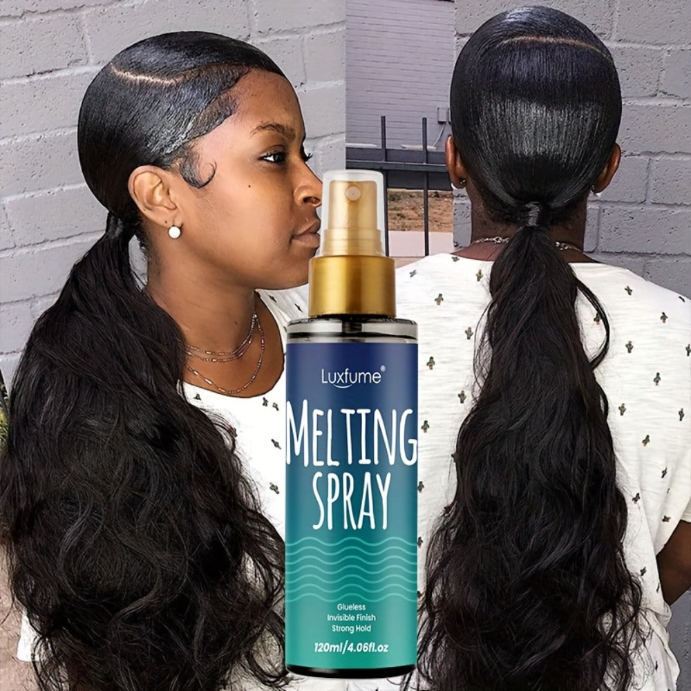 Invisible Hold Hairspray: Melting Spray for Natural Finish & Flyaway Control
