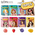 16pcs Goddess Mask, Rich in Fruit And Honey Essence Moisturizing, Keeps The Face Moisturized for A Long Time, Women'S Solely, Essential Hydrating And Moisturizing Mask for Autumn And Winter, an Ideal Gift for Mom And Girlfriends During The Holidays