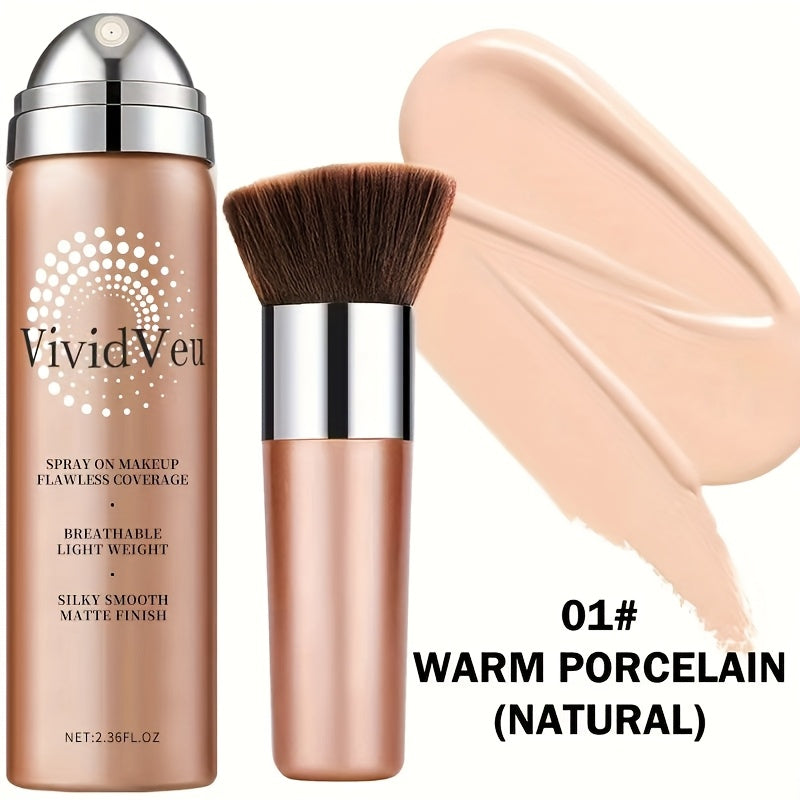 Brand New Upgrade! Perfect Air Cushion Foundation 2.0 - Nourishing & Moisturizing Formula, Lightweight Smooth Matte Finish, High Coverage Spray, Natural Nude Makeup Look, Luxury High-End Christmas Gift