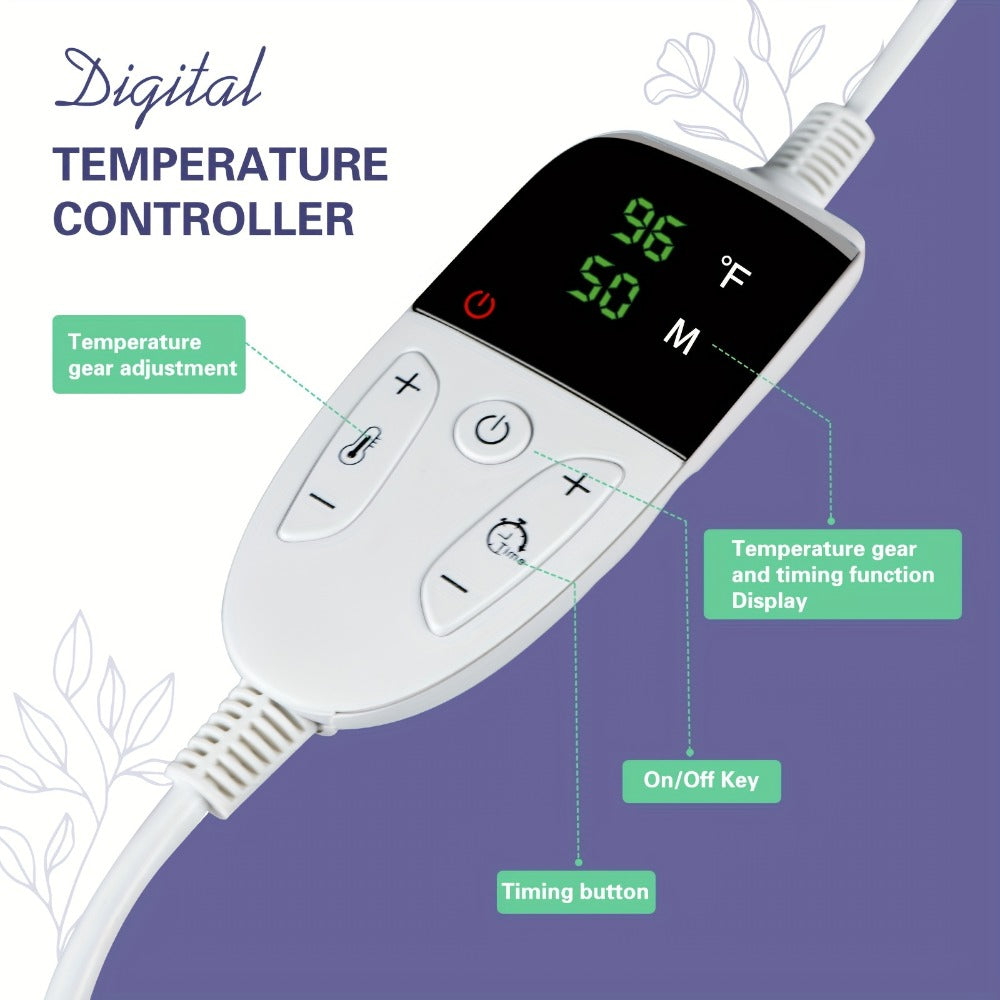 Hot Stones Massage Set With Temperature Adjustment-10pcs Hot Stones With Heater Kit, Professional Massage Tool For Spa