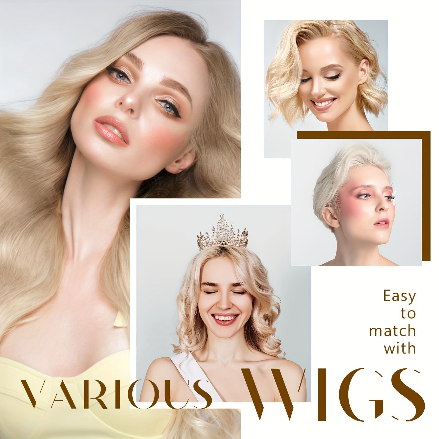 Set of Three Velvet Wig Caps Designed for Women, Featuring a Comfortable And Breathable Material with a Non-Slip Adjustable Strap for a Secure Fit, Perfect for Use with Wig Stands And Mannequin Displays