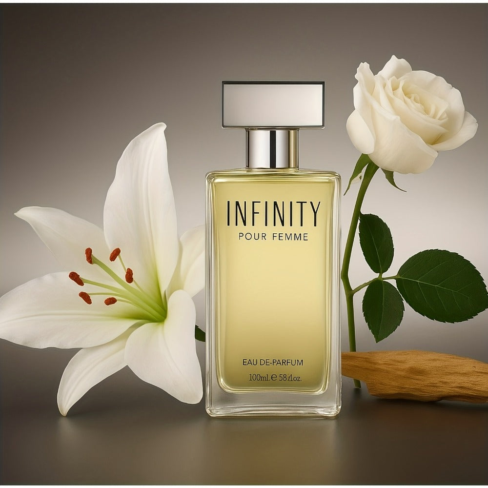 Floral Oriental Perfume for Women Eau de Parfum 75ml | Lady One Bergamot White Lily Rose Sandalwood Amber Long Lasting EDP Spray | Feminine Gift for Her