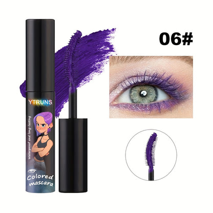 Volume & Lengthening Mascara — Thickening Curling Long-Lasting Formula | Plant Squalane | Dramatic Lash Look | 6 Shades | Daily & Party Wear