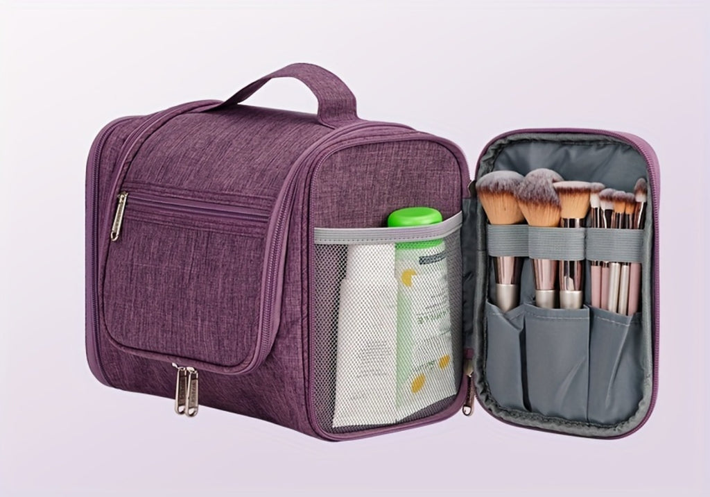Hanging Toiletry Bag Shower Bag With Hook Multifunctional Pocket Travel Cosmetic Makeup Organizer With Handle Bathroom Bag For Women And Men Toiletries Bag For Travel