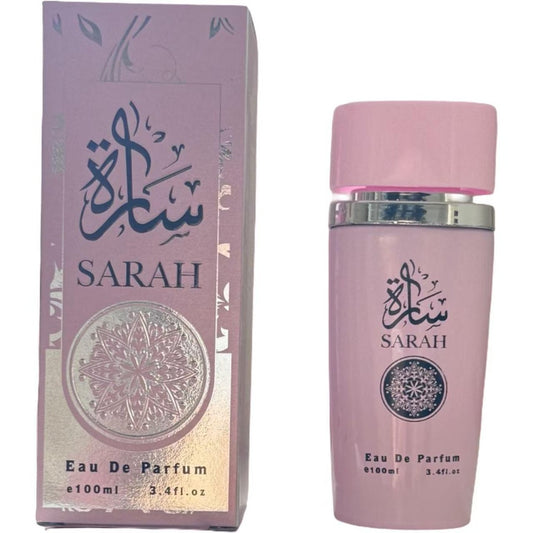 SARAH PINK Eau De Parfum 3.38oz Spray Delicate Floral Feminine Elegance Romantic Confident Scent for Every Woman