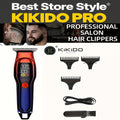 Electric Hair Clipper - Portable, USB Fast Charging, 2 LED Display Screen, Interchangeable Comb for Precise Grooming, Essential for Travel And Home Use, Rechargeable Hair Trimmer