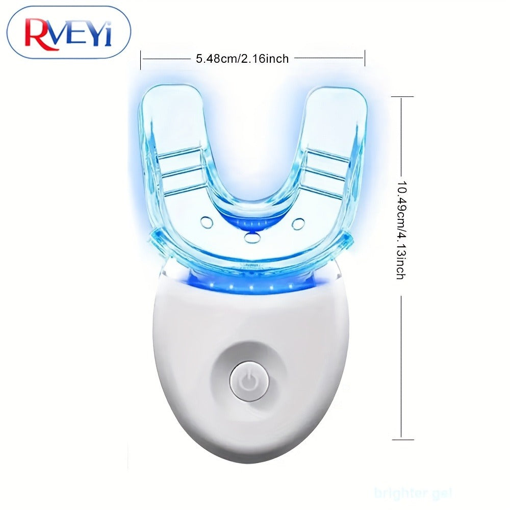 LED Teeth Light Teeth Kit with 5 X Teeth Gel, Safe Enamel, Perfect Ift for Parents, Girlfriend/boyfriend Gift