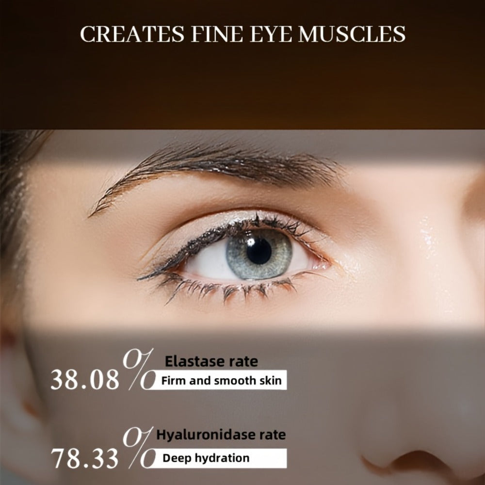 Caffeine Day & Night Eye Cream Peptide Firms Moisturizing Collagen Eye Area Hyaluronic Acid Brighten Skin Eye Essence