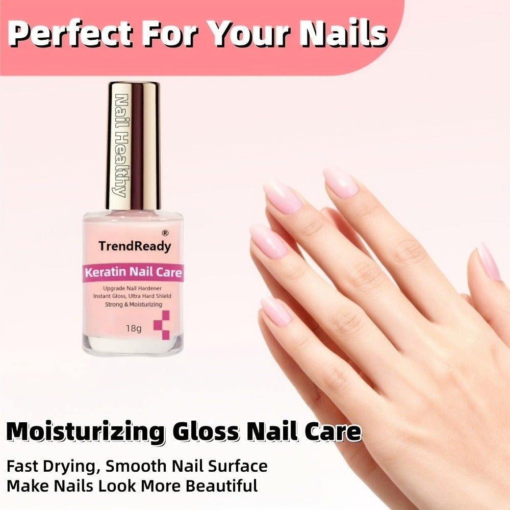 [Christmas Gift] 6/2pcs 15ml Nail Hardener | Pink/White/Yellow Color, Extra Strong for Weak Nails, Long Lasting & Fast Drying, Manicure Essentials, Nail Care, Smoothes Nails, Ideal for Christmas Gift, Black Friday