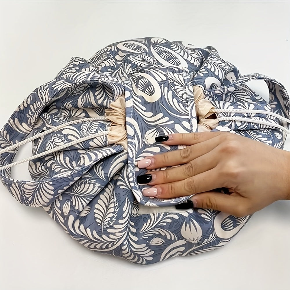 Drawstring Makeup Bag Wide Opens Storage Bag for Small Tools And Accessories Drawstring Travel Packing Cubes Collapsible Storage Bags Car Storage Organizer Valentine's Day Gifts T Holiday Essentials