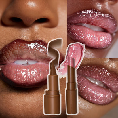 Lip Liner Pen & Metallic Lipstick Set – 3D Full Lip Shape, Long-Lasting Smudge-Proof Color, High-Shine Glossy Finish, Multi-Shade, All-Day Wear Lip Makeup Set