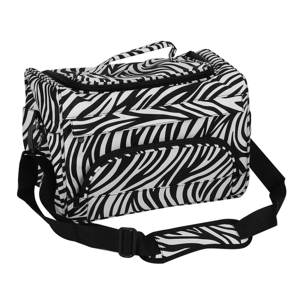 Cosmetics Beauty Hairdressing Styling Bag Multi-functional Hair Makeup Salon Hairdresser Toiletry Organizer Tool Case With Strap