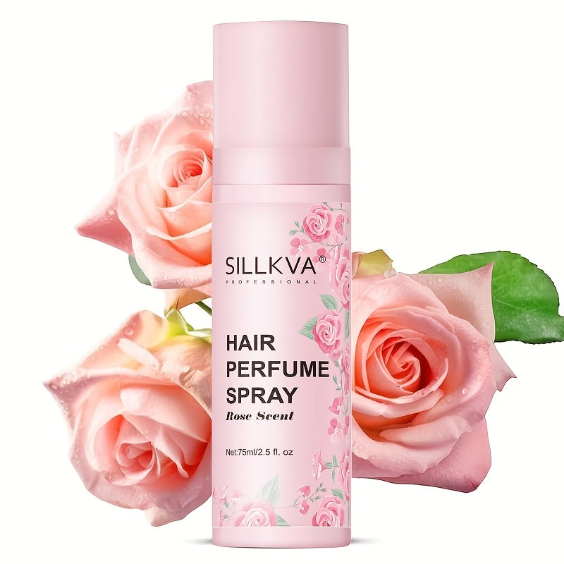 SILLKVA Moroccan Argan Revitalizing Penetrating Hair Oil + Rose Scented Hair Spray Set - A Hair Oil And Rose Essence Spray Specially Developed For Women. It Smooths, Moisturizes, And Strengthens Hair While Leaving A Long-lasting