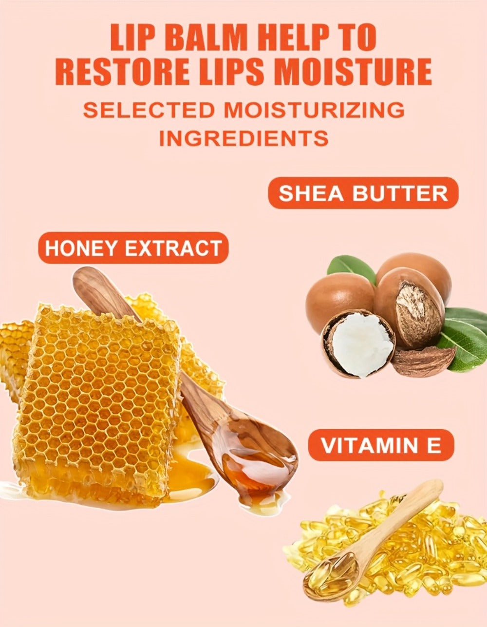 [Moisturizing Lip Balm Set] 50pcs/Box Moisturizing & Hydrating Lip Balm Set | Day and Night Use, Fruit Flavored Lip Care for Autumn-Winter Cracked Lips, Perfect Holiday Gift Choice, Unique Gift Pack