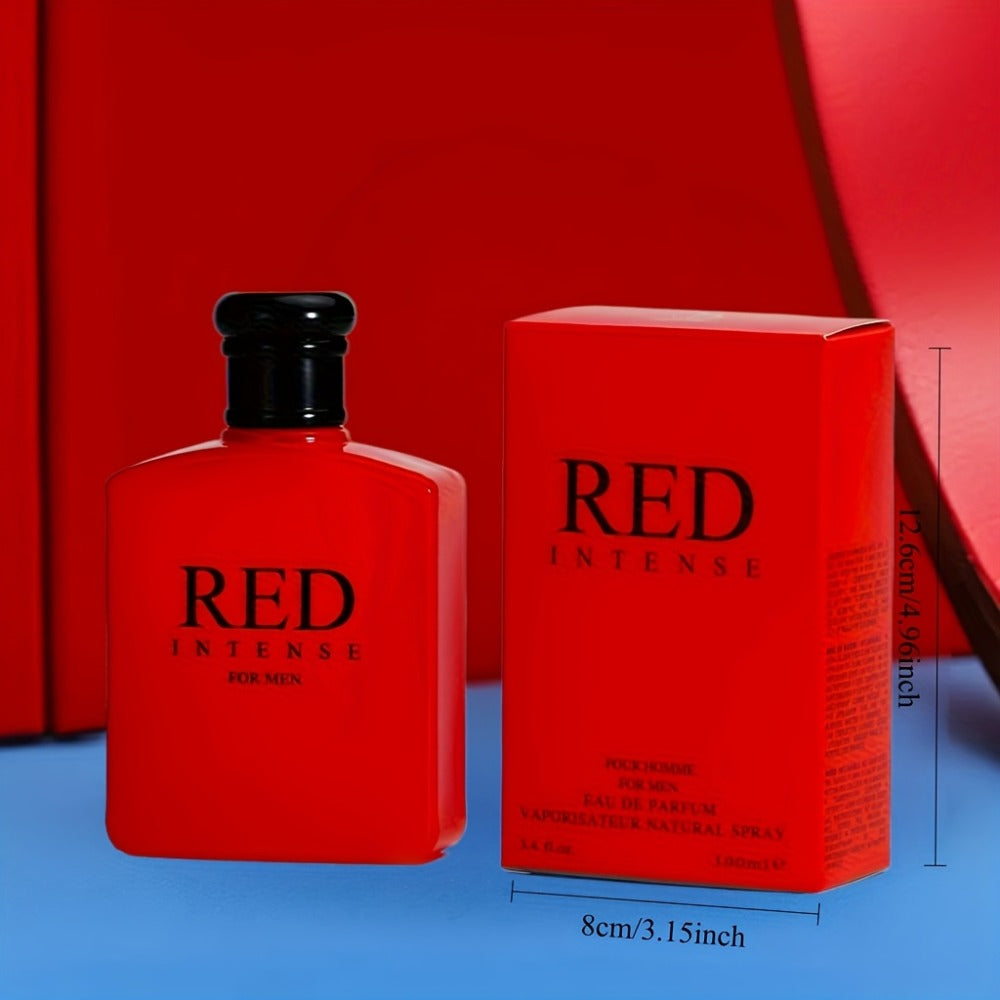 Men's Cologne Eau de Toilette 3.4 fl oz Woody Spicy Cranberry Italian Lemon Grapefruit - Long Lasting Fresh Citrus Fragrance Spray Medium Intensity Daily Wear Gift for Him