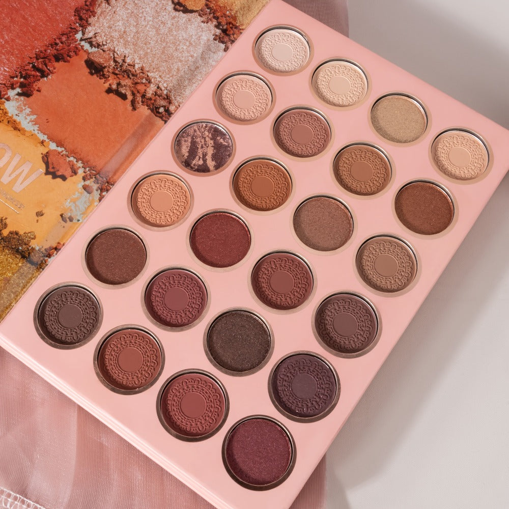 Three-layer/Four-layer Multifunctional Folding Book-style Makeup Palette, Eye Shadow, Blush And Highlighter Makeup Book All-in-one Palette, Holiday Gift Makeup Palette