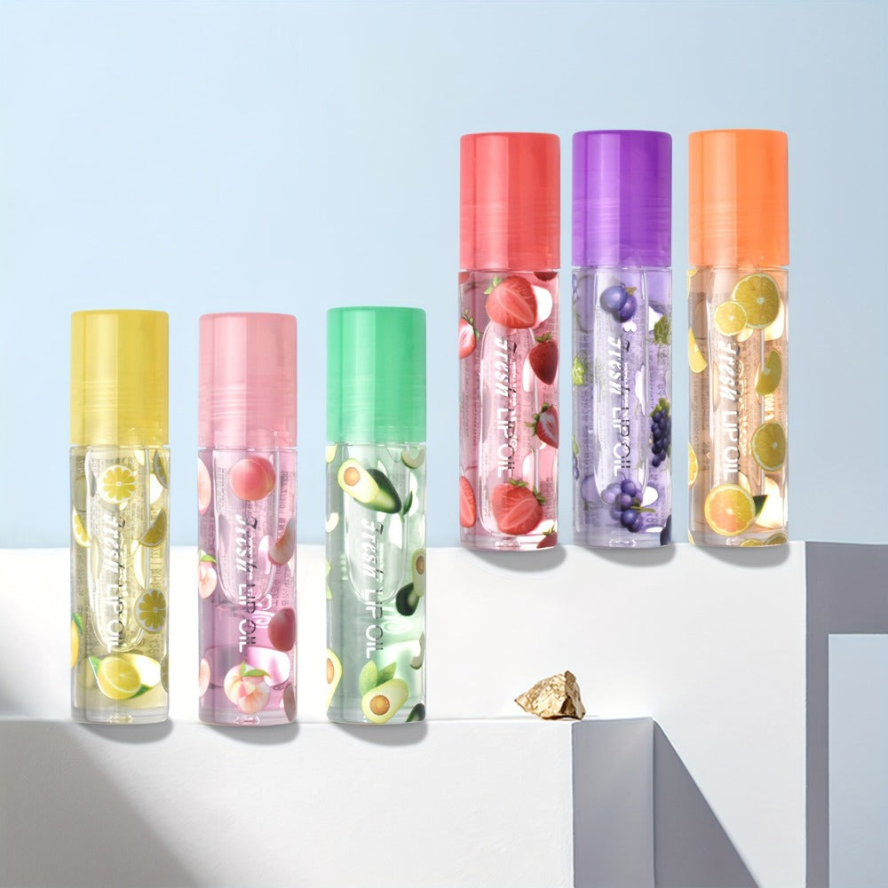 [Lip Balm Set] 24pcs/Box 6 Flavors Colorless Transparent Lip Balm Roller Design Long Lasting Moisturizing Lip Texture Light 3.x24pcs, Lip Balm Set, Lip Balm for Dry Lips, Daily Lip Care, Hydration, Smooth Application, Lightweight Balm, Gentle On Lips