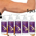 5pcs Tightening Bee Venom Shaping Arm Cream, Moisturizing And Firming, Suitable for Firming And Lifting Skin On Arms, Abdomen, Legs, And Buttocks, Improving Skin Sagging, Aging, And Accumulation Appearance, Suitable for All Skin Types (150g/bottle)