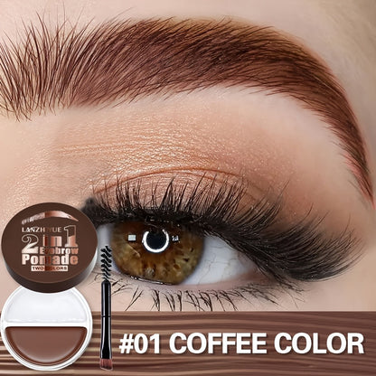 3D Eyebrow Pencil Microblading Brow Pen - Waterproof Sweat-Proof Long-Lasting Bold Precise Brow Definer with Brush Applicator for All Skin Types Natural Look